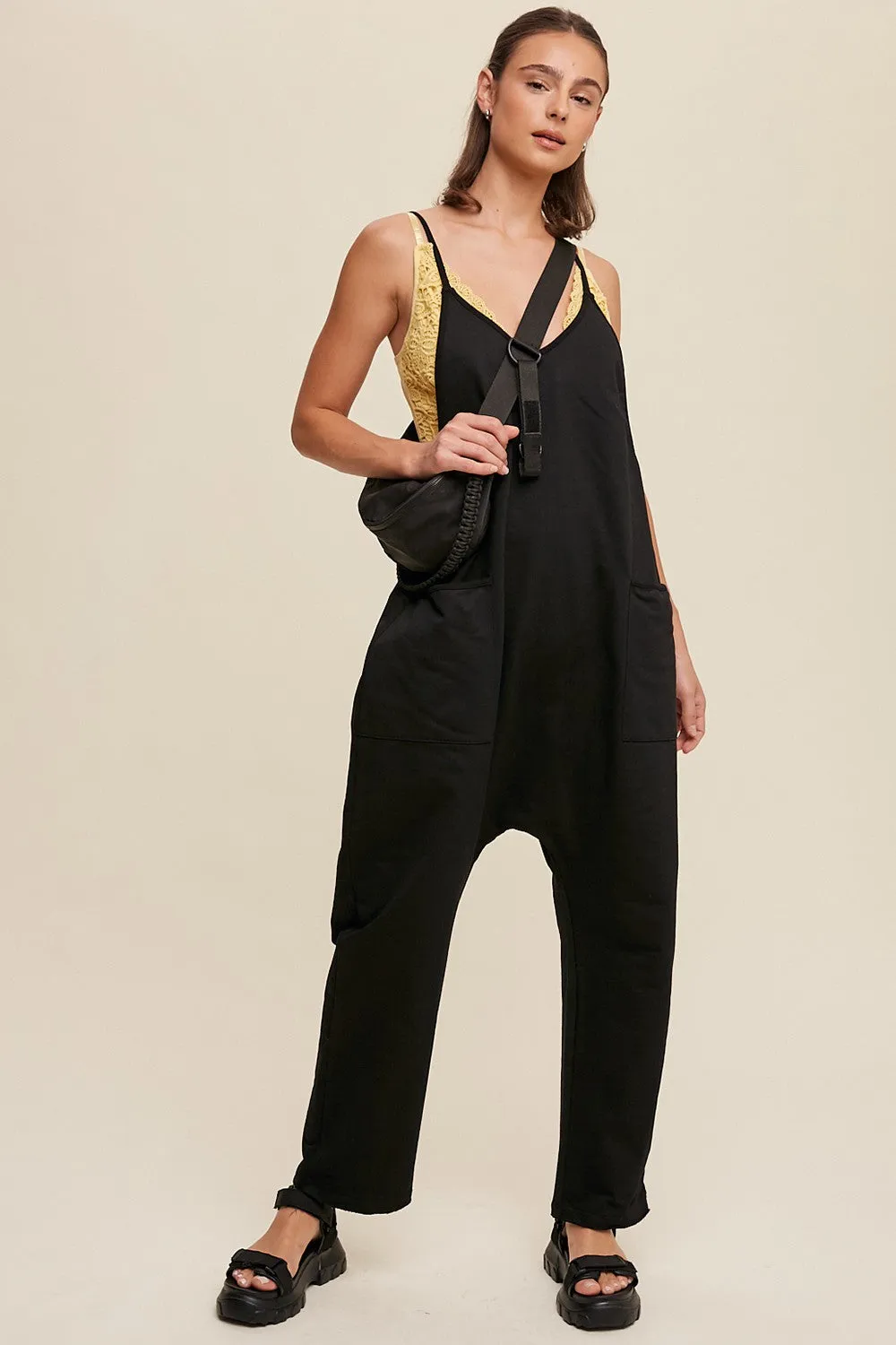 'Game Changer' Jumpsuit - Black