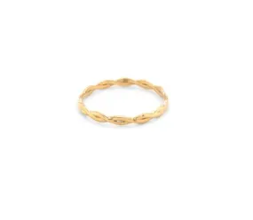 Gold Infinity Ring