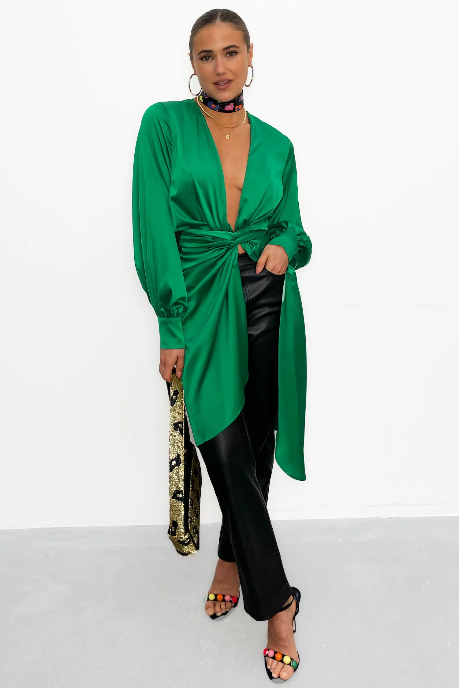 Green Vienna Midi Dress