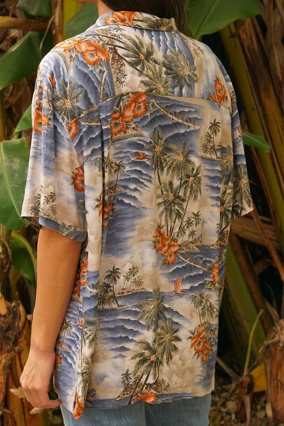 Hawaiian Kai Shirt // Beaded Island Breeze