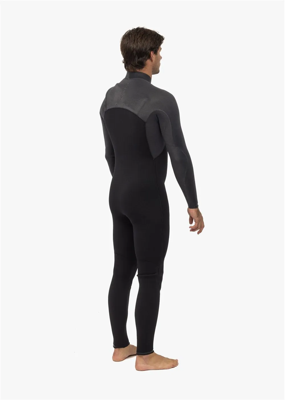 High Seas II 3-2 Full Chest Zip Wetsuit, CHR