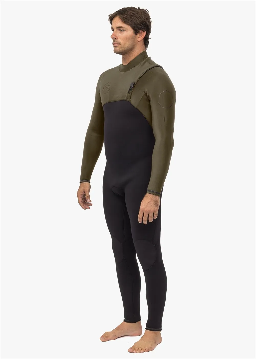 High Seas Ii 4-3 Full No Zip Wetsuit, ARM