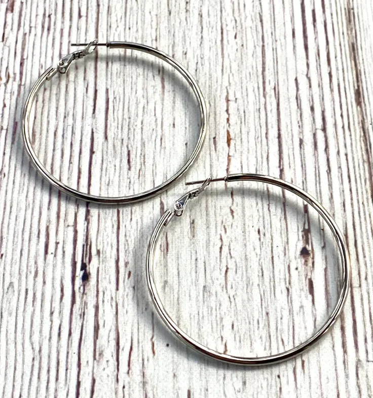 Inspire Designs Classic Hoop Earring