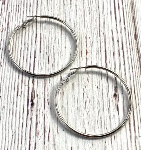 Inspire Designs Classic Hoop Earring