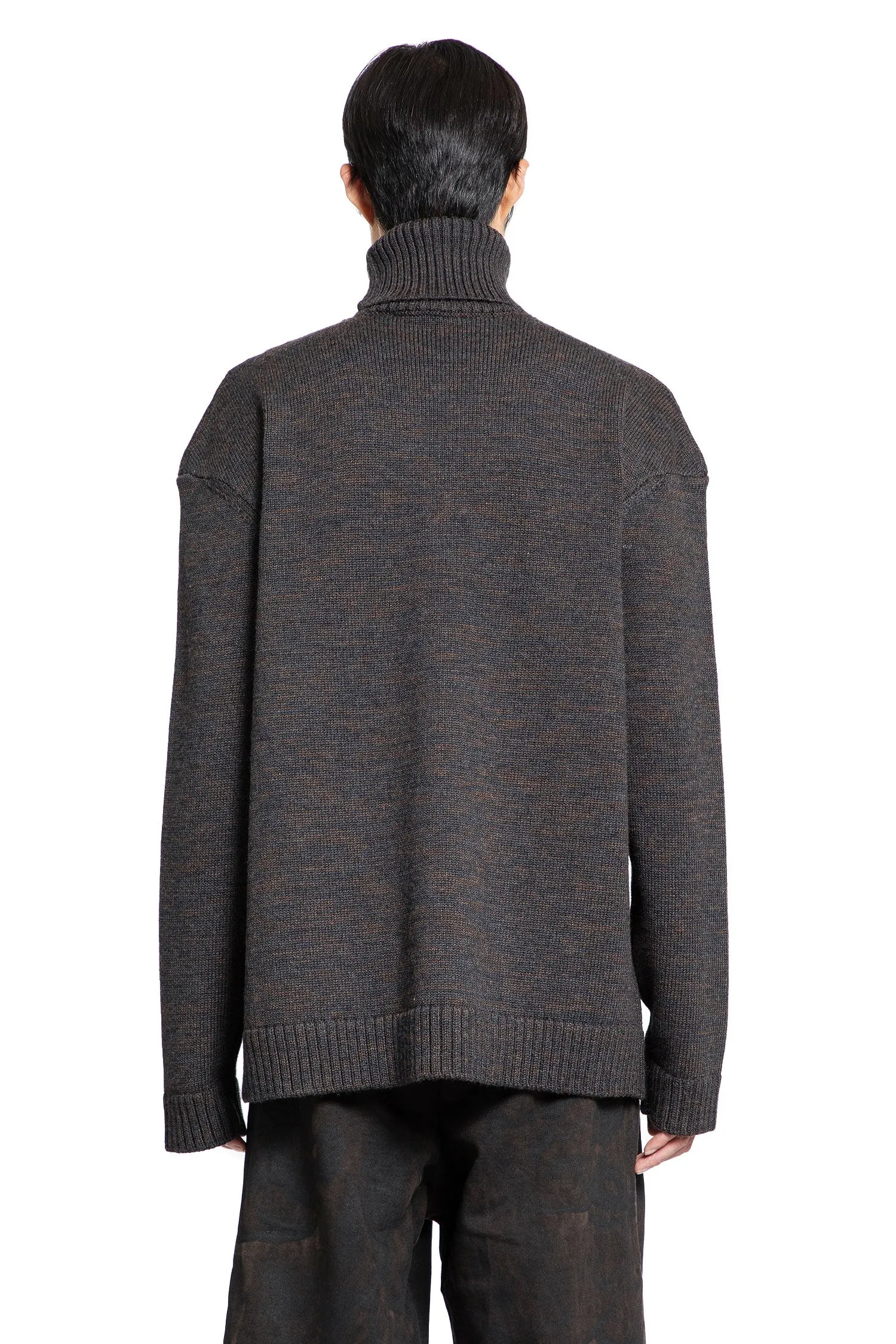 JORDANLUCA MAN BROWN KNITWEAR