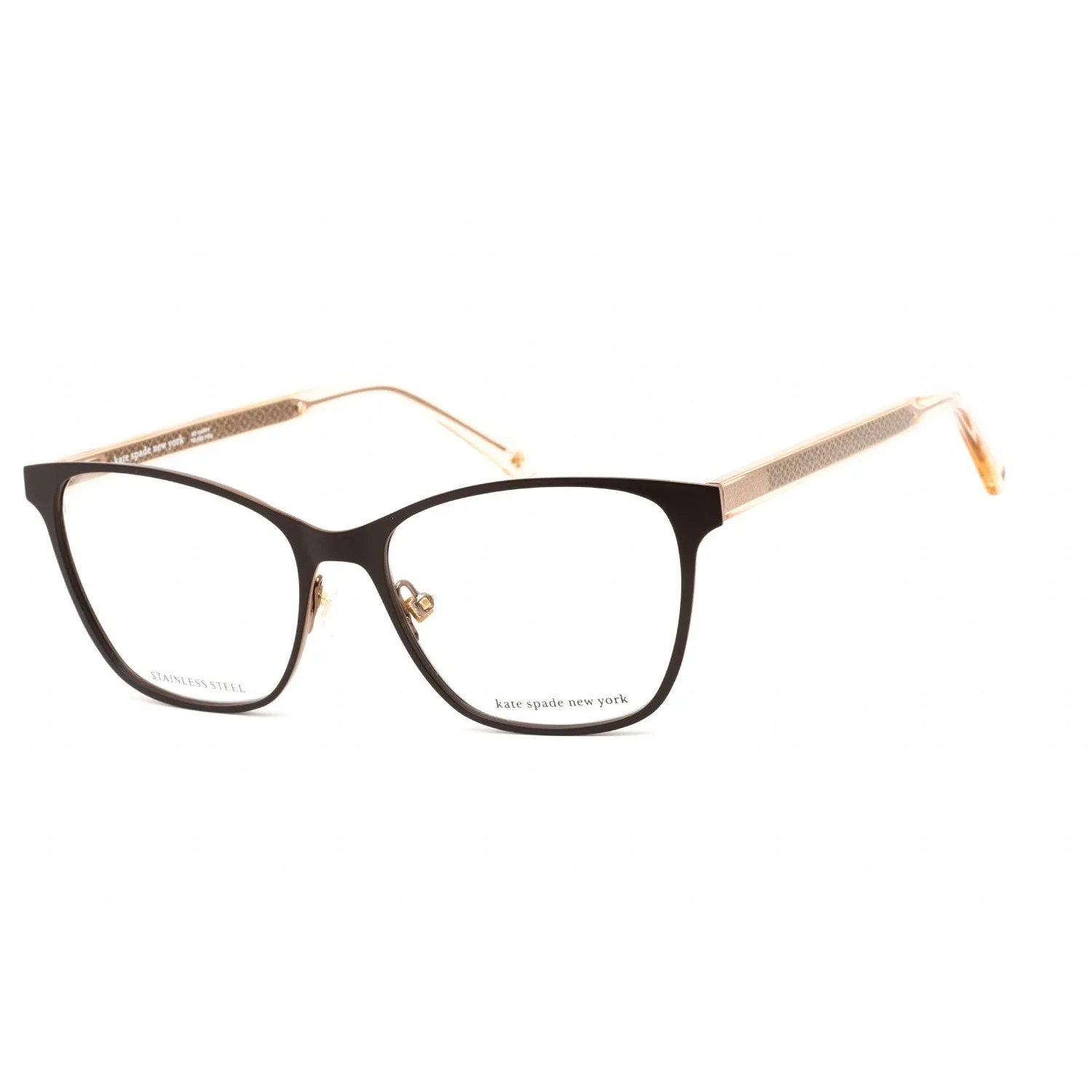 Kate Spade Seline Eyeglasses BROWN / Clear demo lens