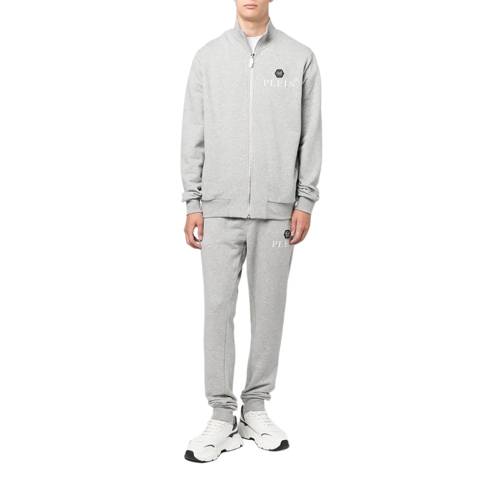 Logo-Print Cotton Tracksuit Set