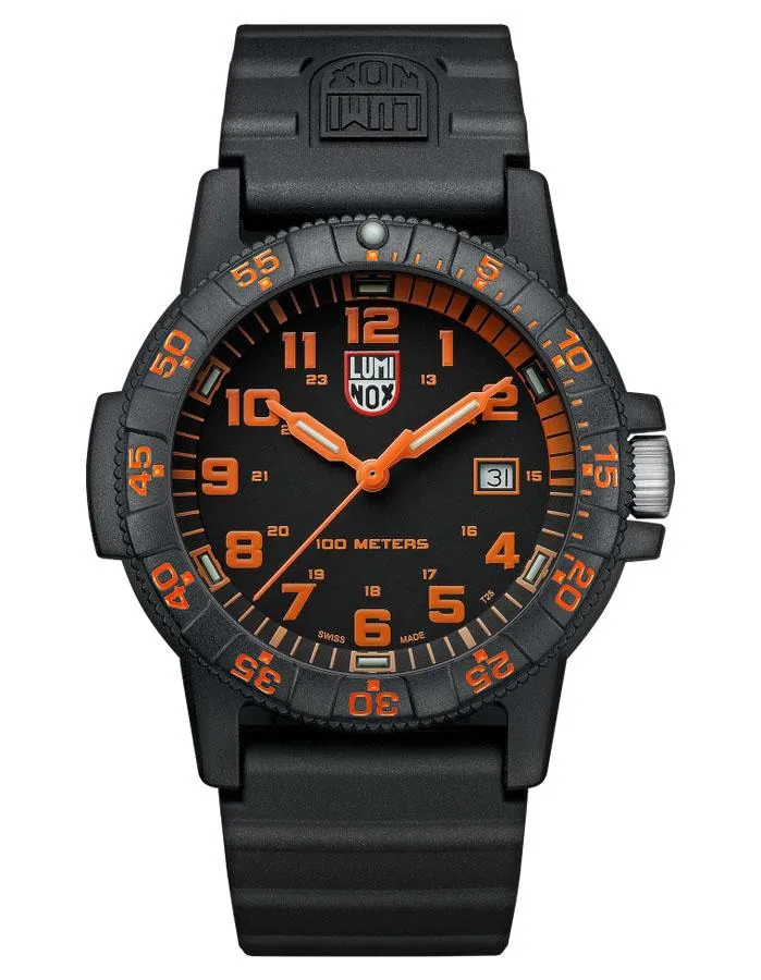 Luminox Leatherback Sea Turtle Giant Watch - Carbon Case - Rubber Strap - 100M