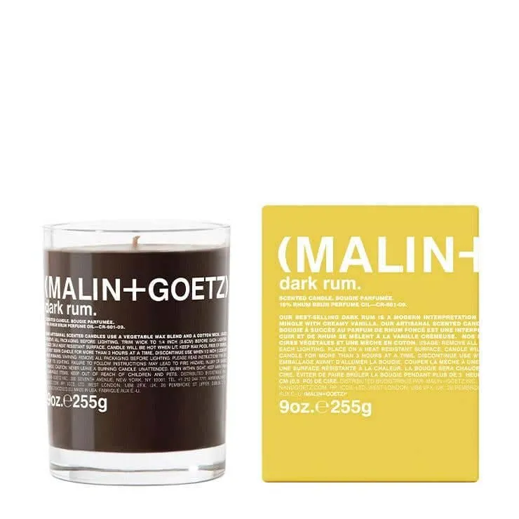 (MALIN GOETZ) dark rum candle