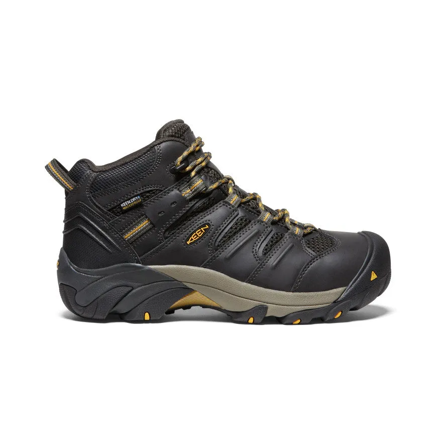 Men's CSA Lansing Mid Waterproof (Steel Toe)  |  Raven/Tawny Olive