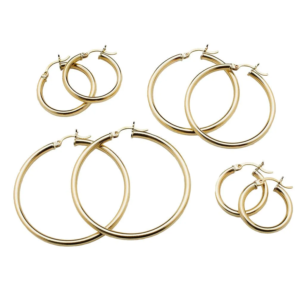 Mini Gold Hoop Earrings