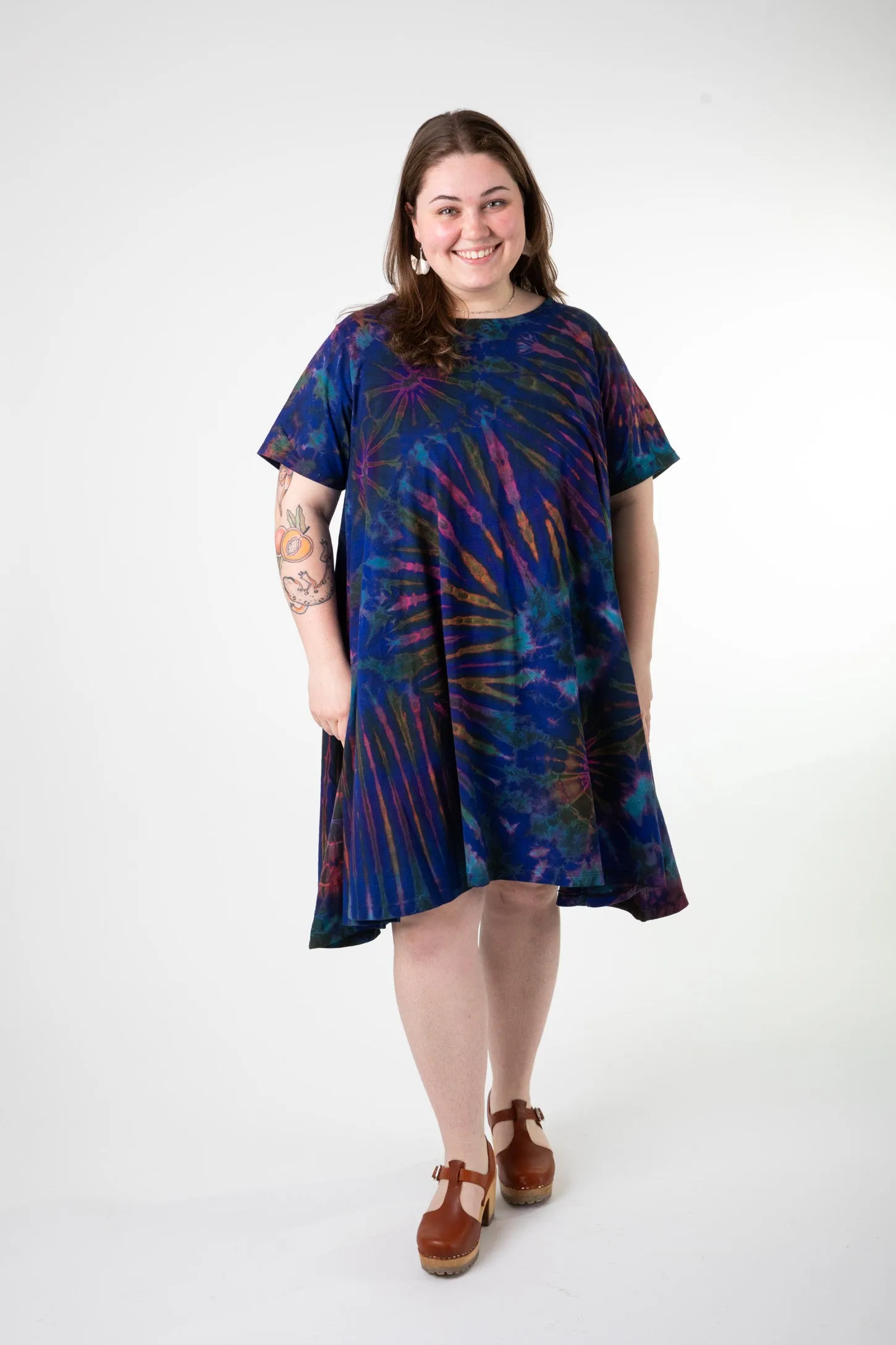 Mudmee Cotton Tie Dye Dress