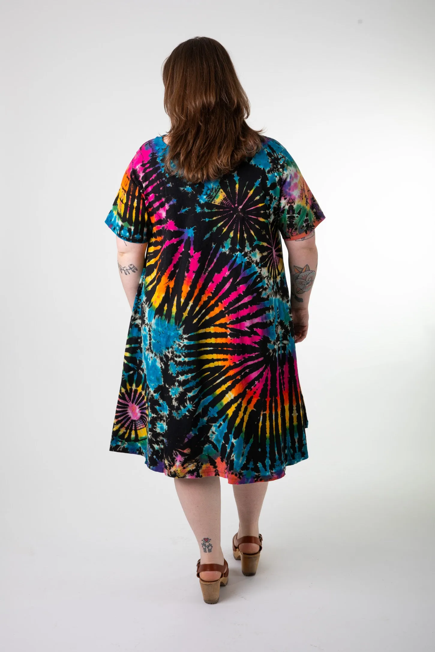 Mudmee Cotton Tie Dye Dress