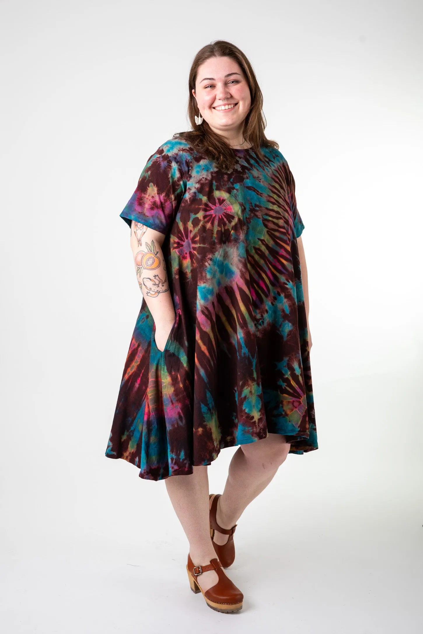 Mudmee Cotton Tie Dye Dress