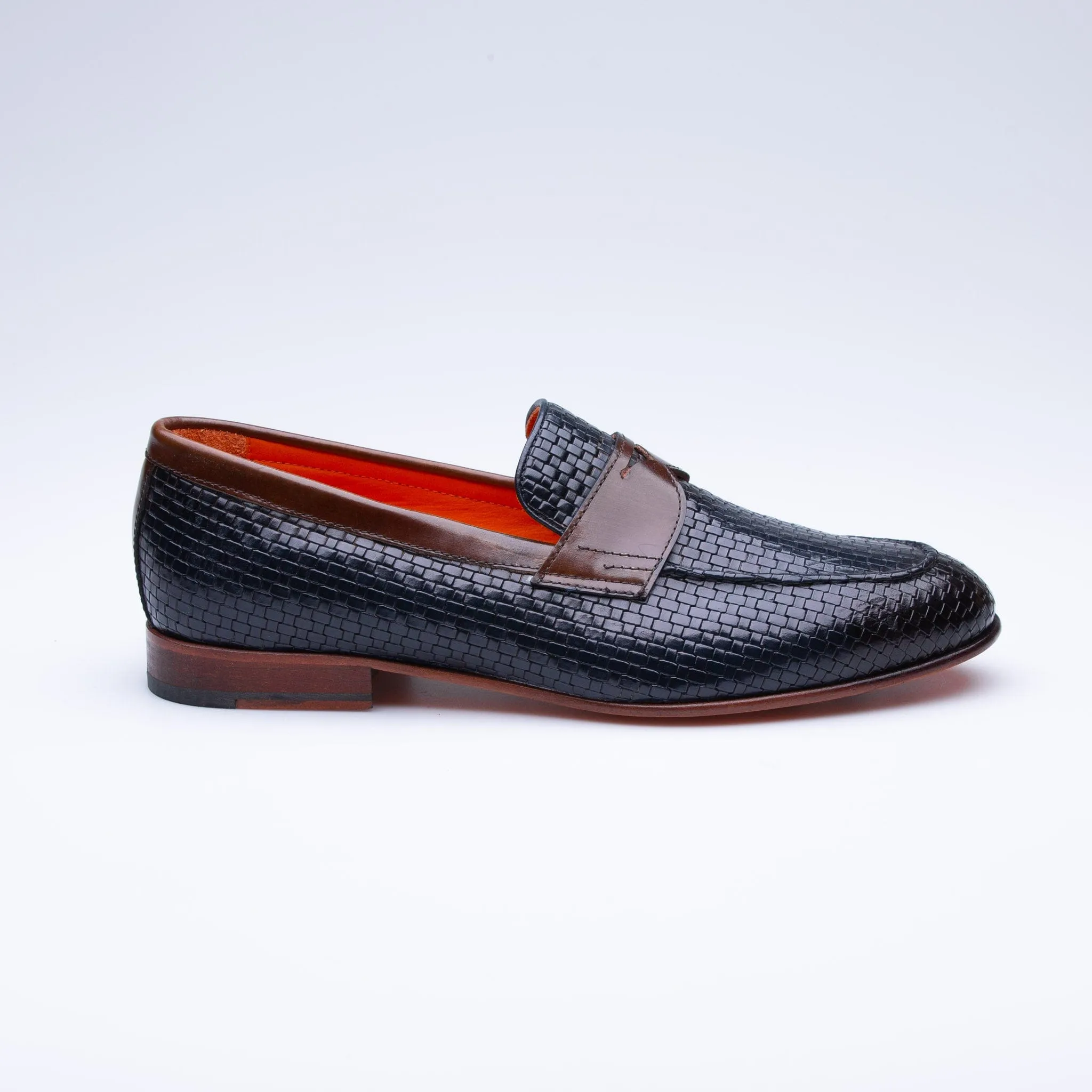 Navy Dean Loafer Classic Shoes