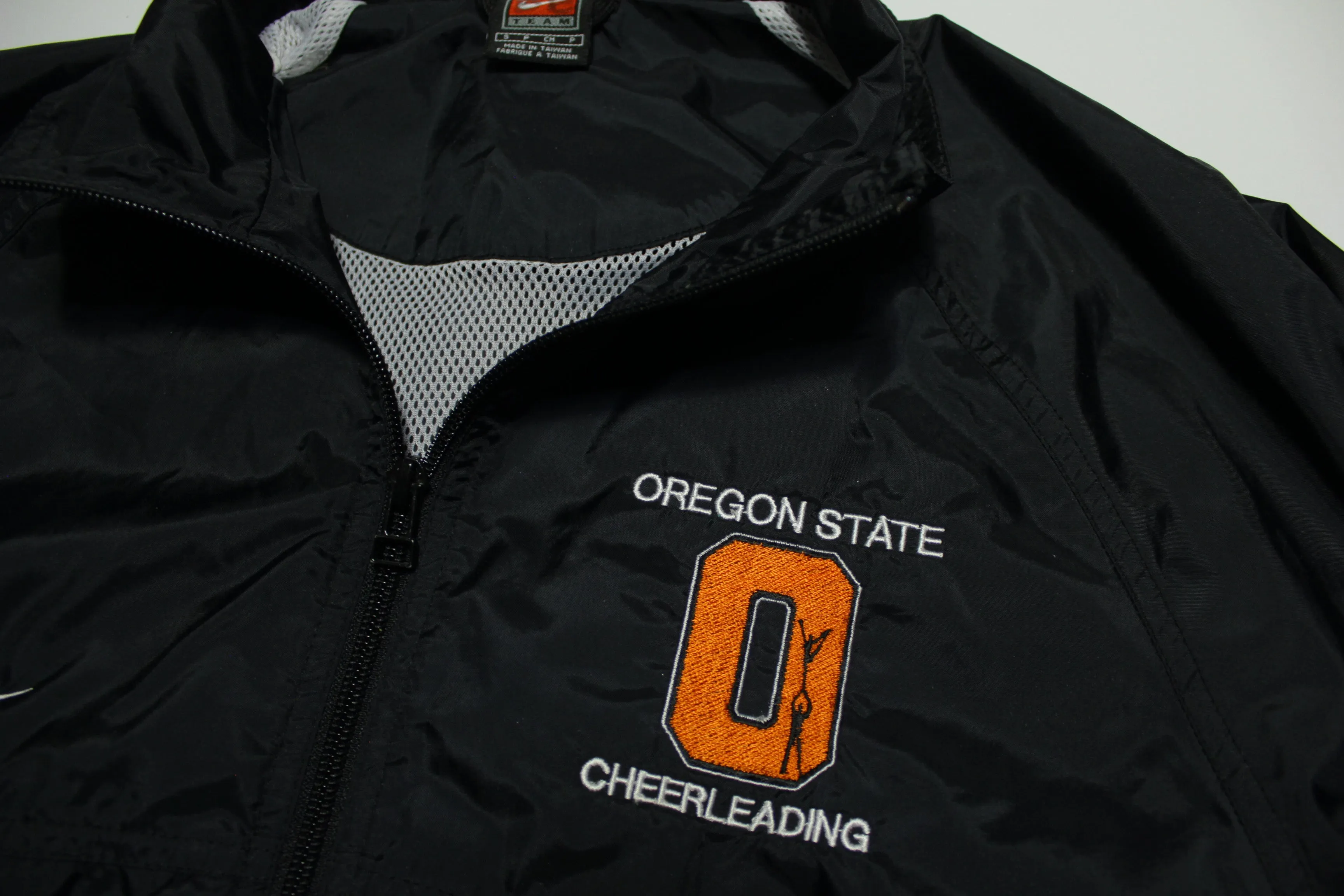 Oregon State Beavers Nike Team Vintage 90's Y2K Swoosh Cheerleading Windbreaker