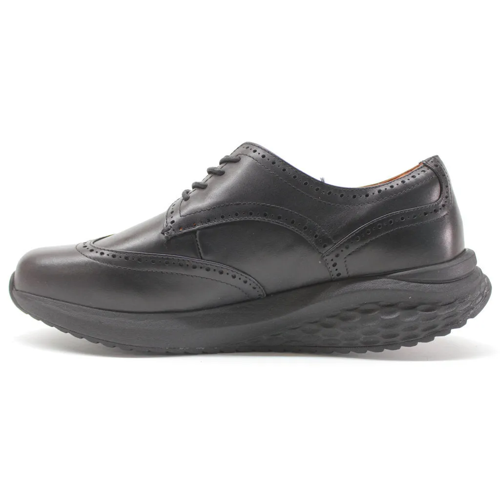 Oxford Wing Tip Nappa Leather Men's Shoes