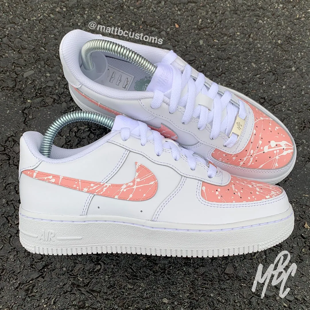 Paint Splat Panels - Air Force 1 Custom