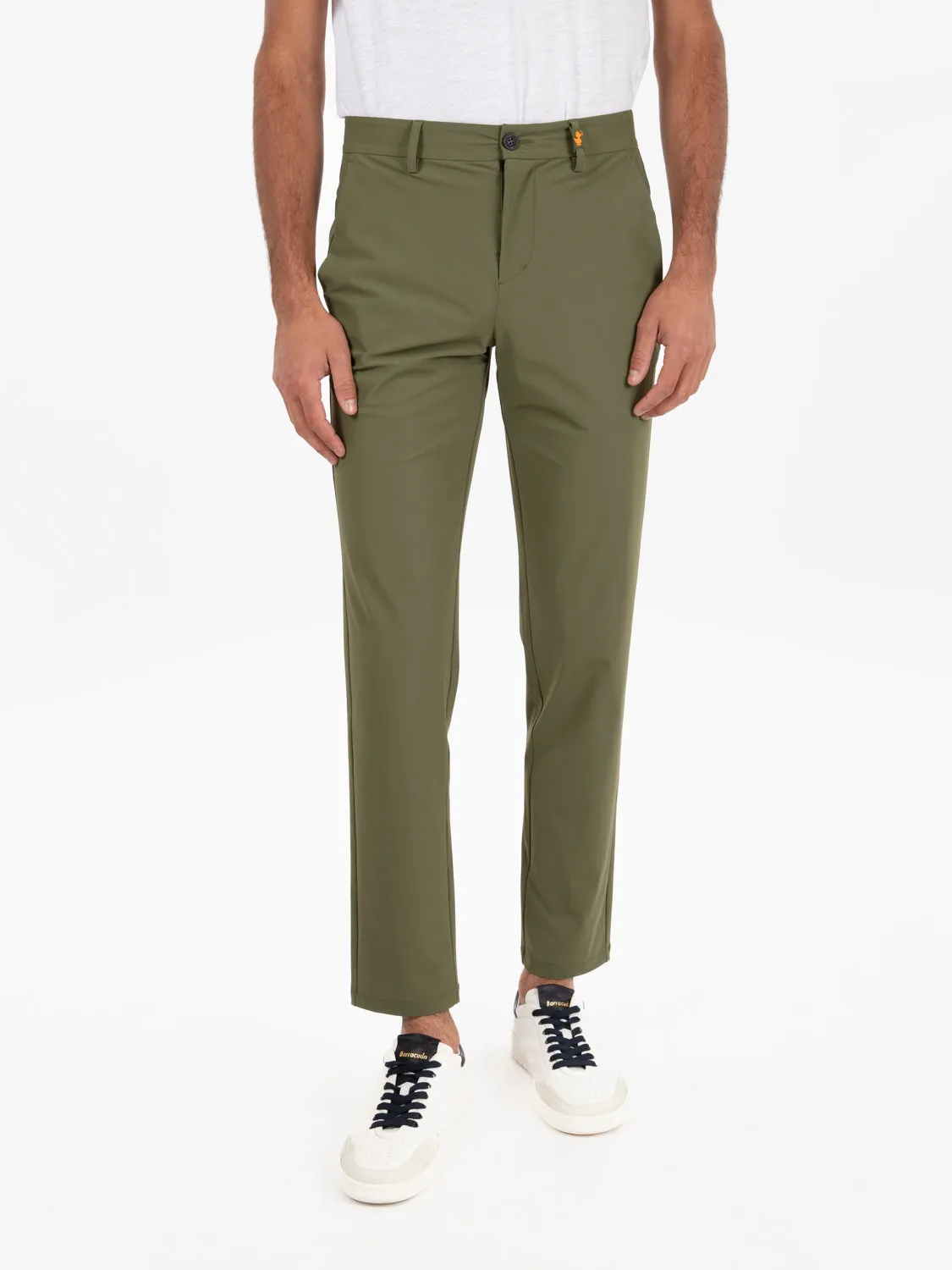 Pantaloni chino Steve slim fit dusty olive