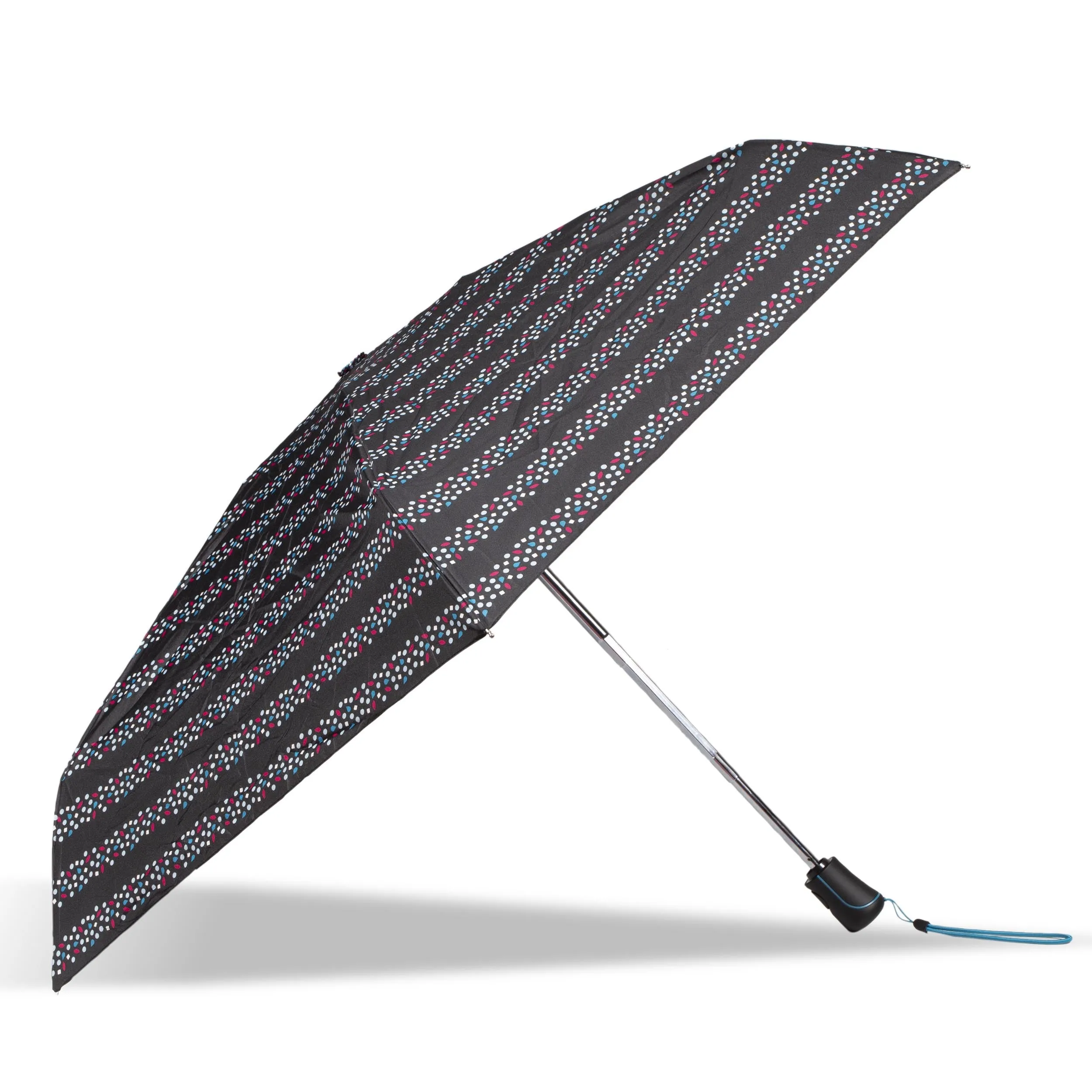 Parapluie Mini Auto Rayure Bijoux