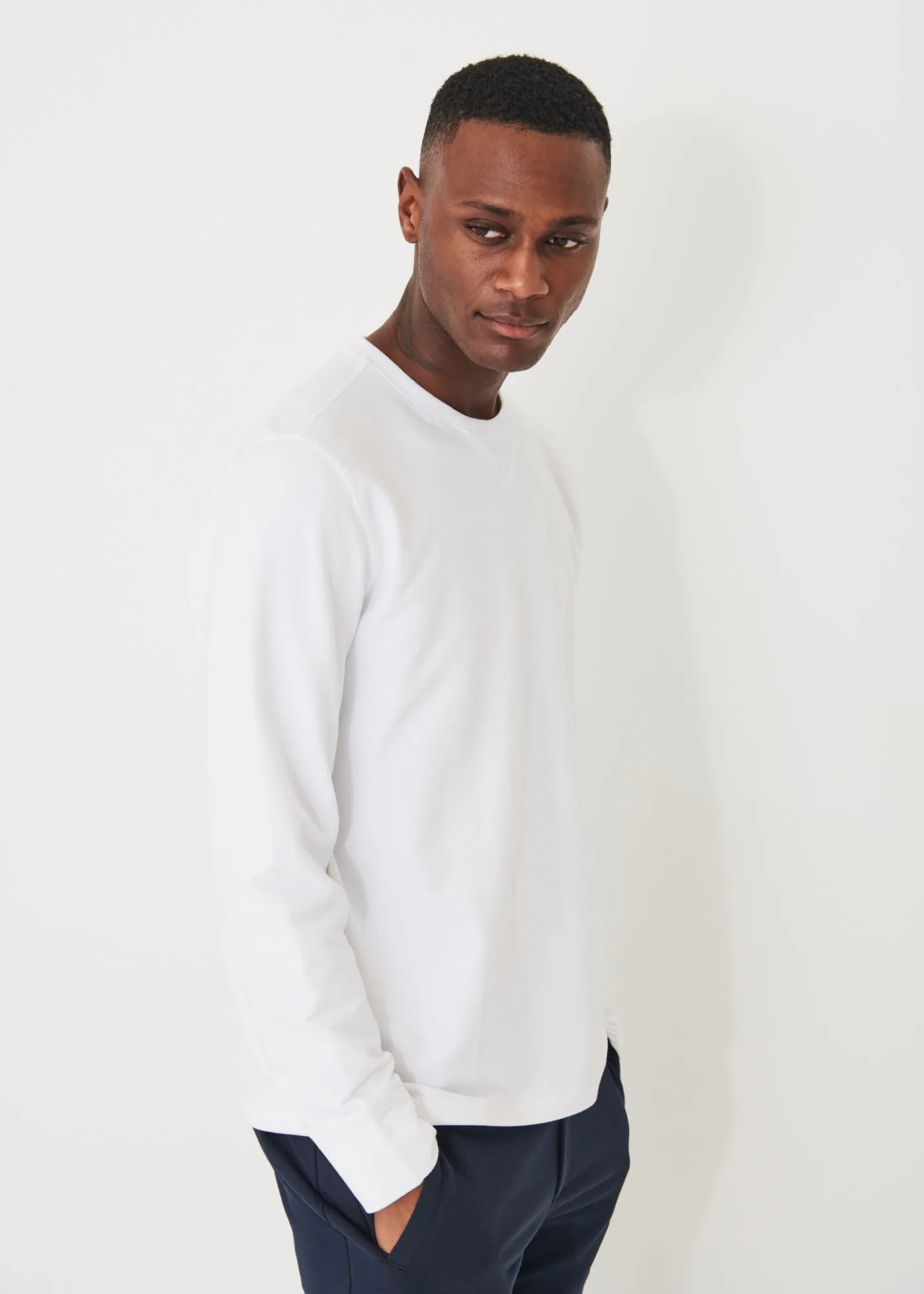 PIMA COTTON FRENCH TERRY SWEATSHIRT