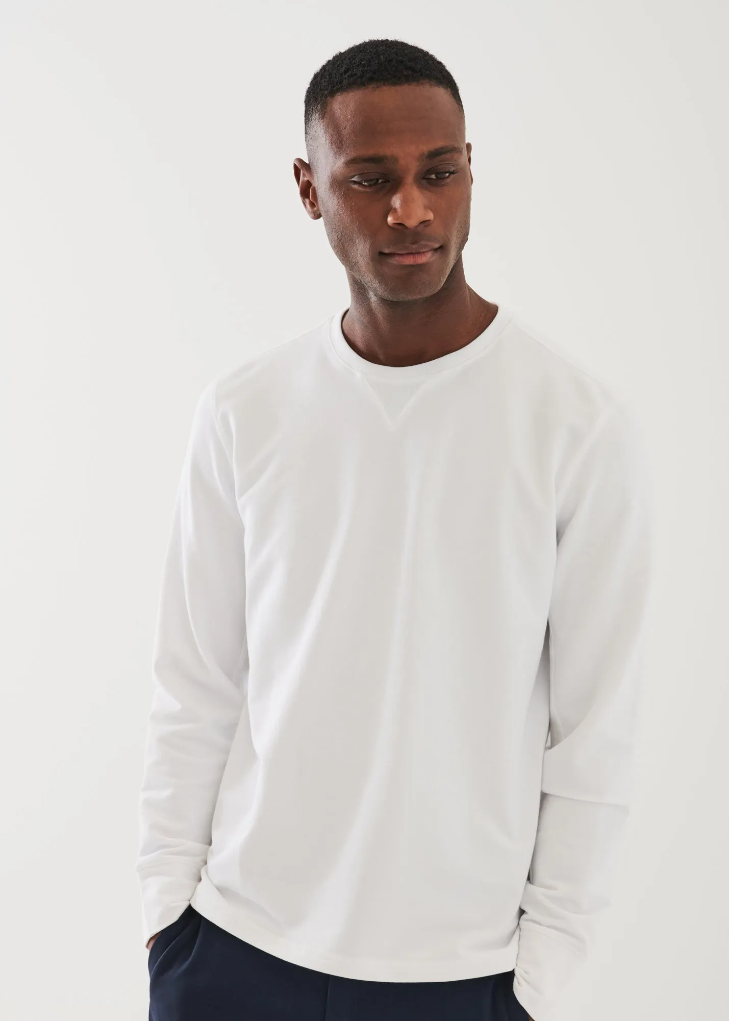 PIMA COTTON FRENCH TERRY SWEATSHIRT