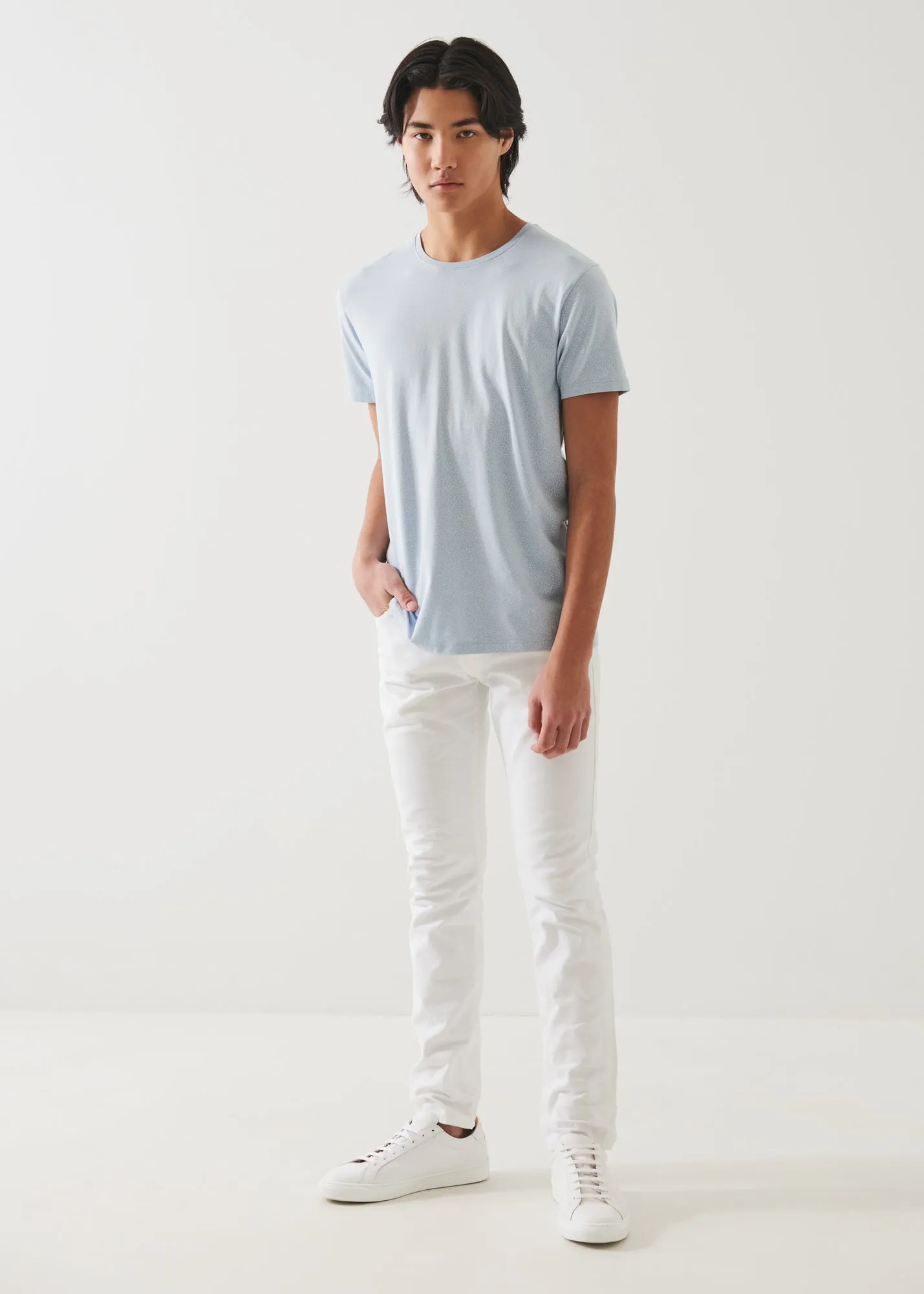 PIMA COTTON STRETCH PRINTED T-SHIRT