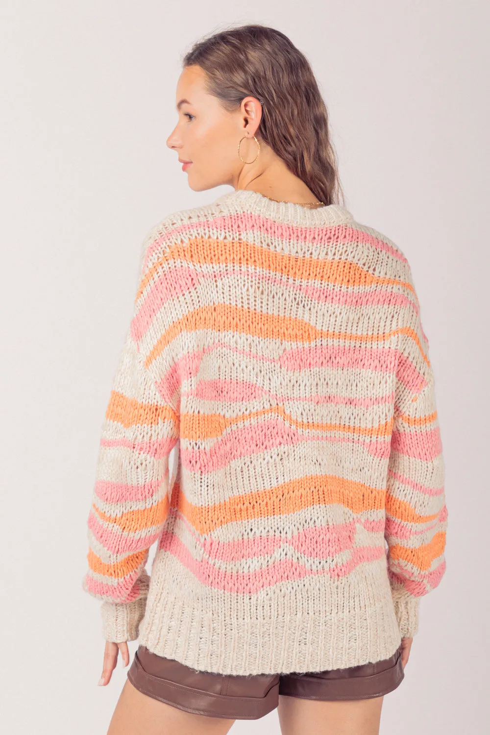 Pink Sunset Sweater