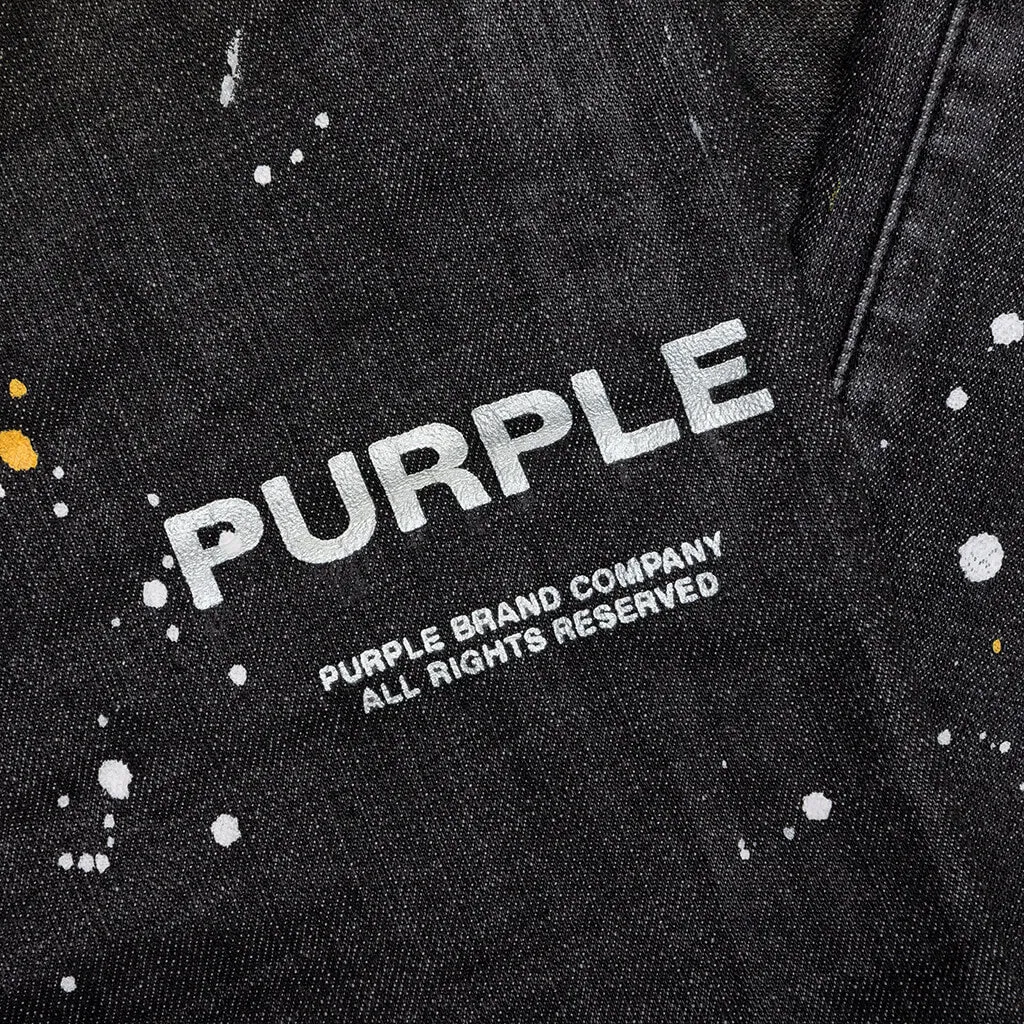 Purple Denim P001 - Dirty Tinted Black Vintage