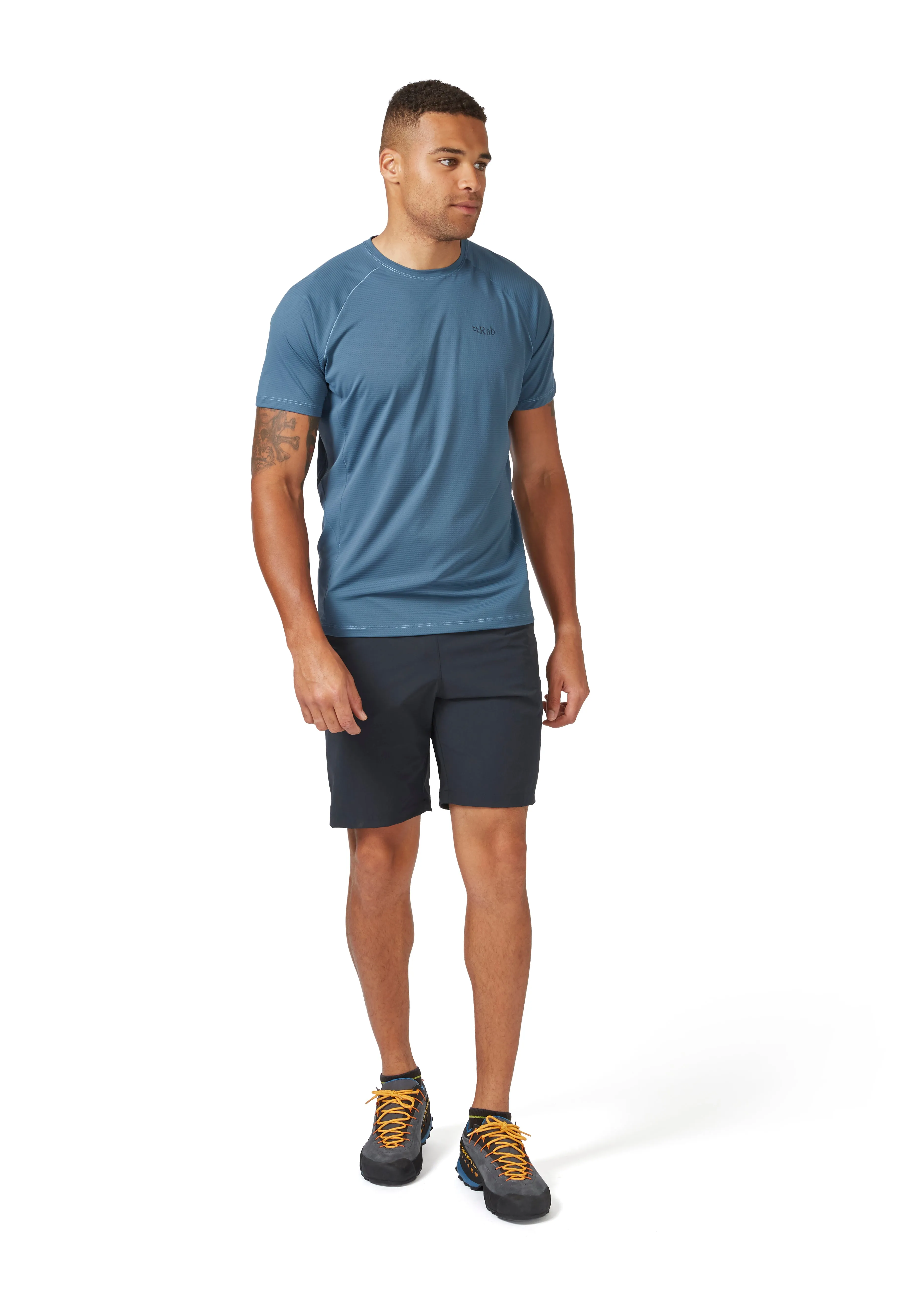 Rab Men's Sonic Short Sleeve Technical Tee (Orion Blue)