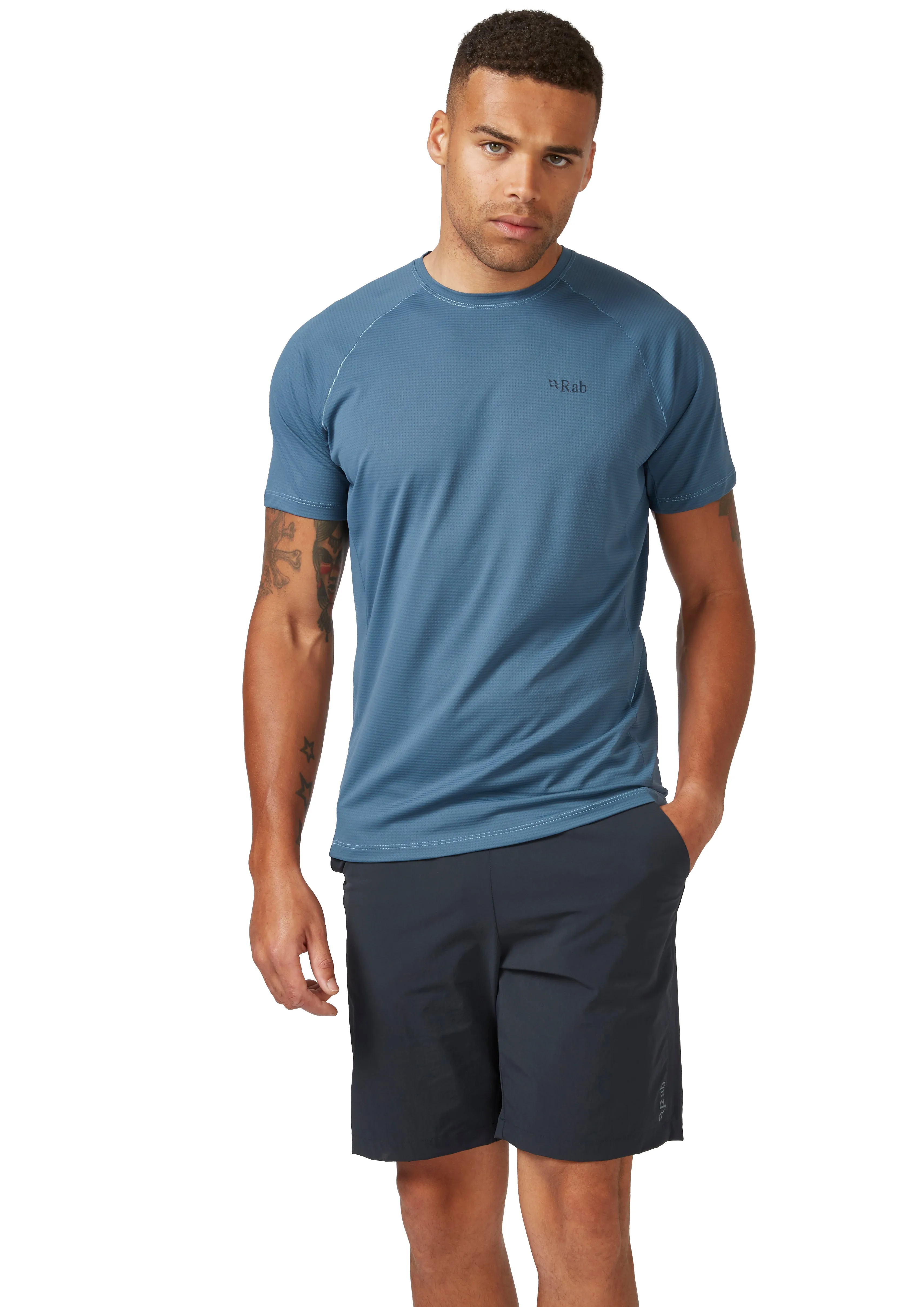 Rab Men's Sonic Short Sleeve Technical Tee (Orion Blue)