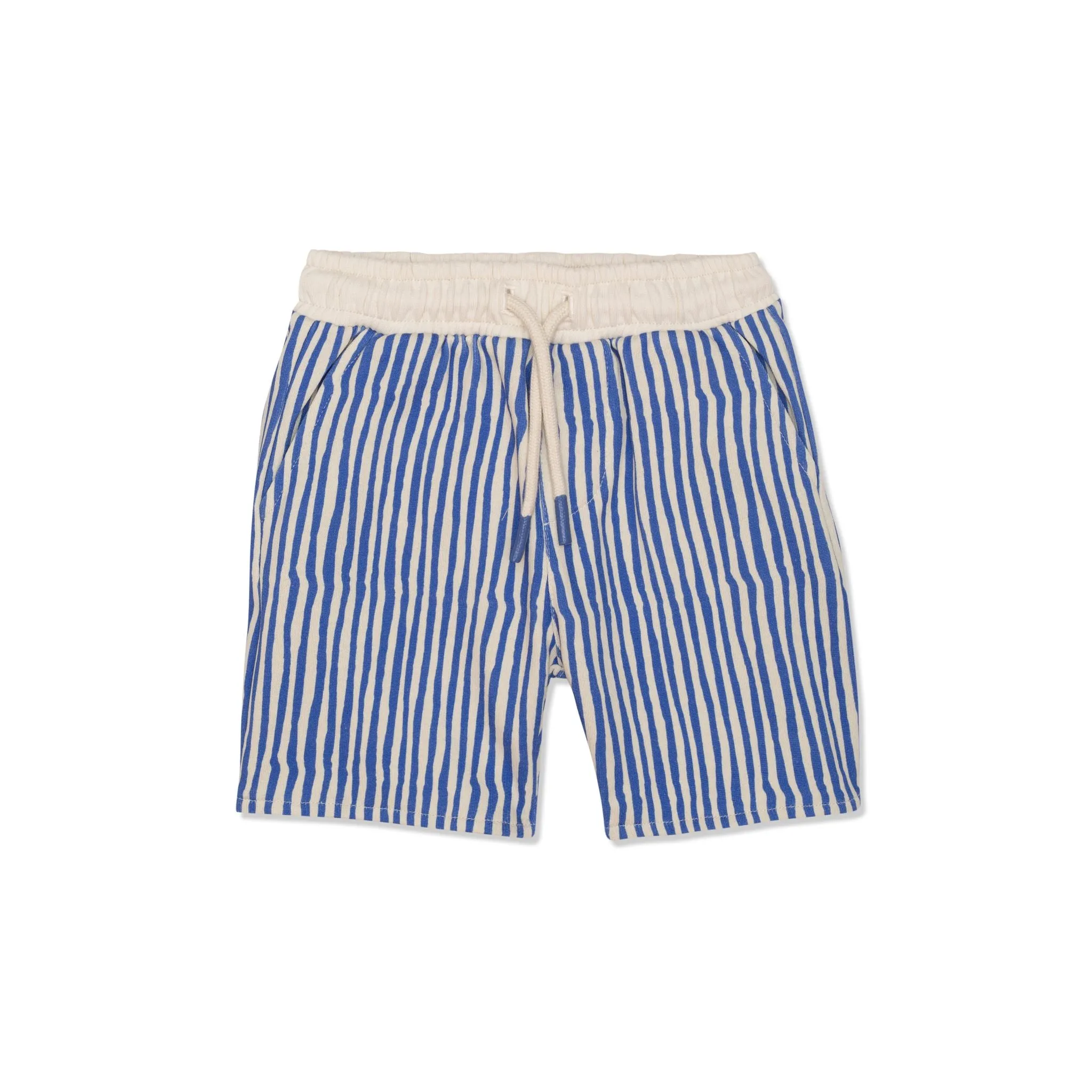 Recycled Cotton Gingham Kid Shorts