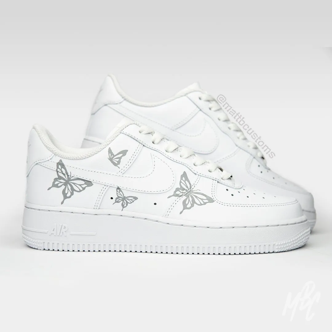 Reflective Butterflies - Air Force 1 Custom