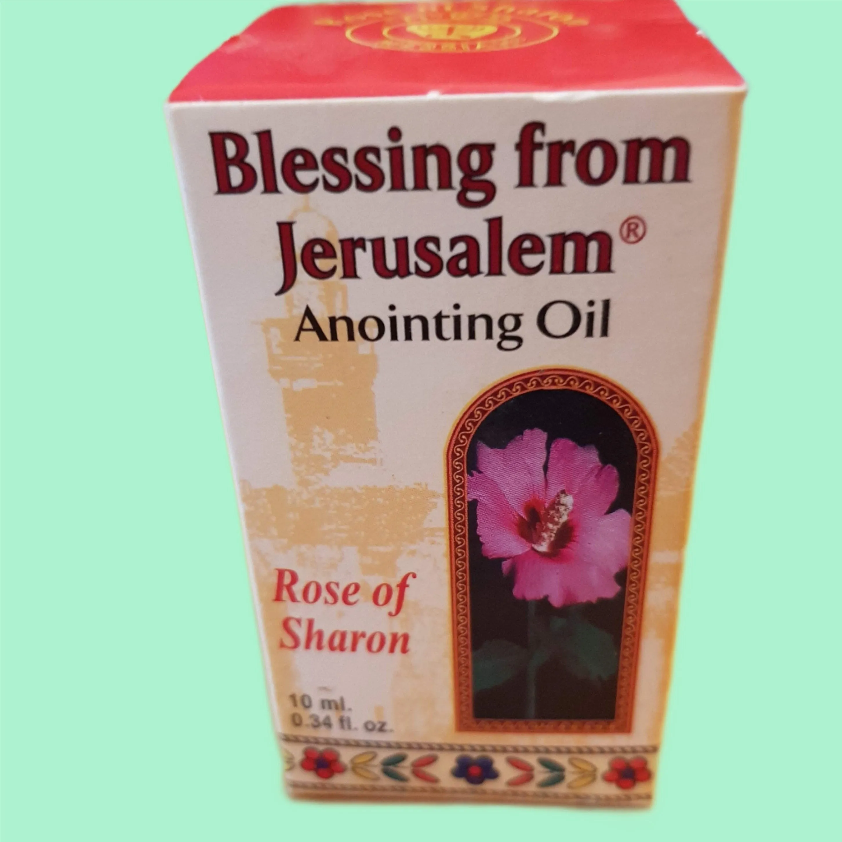 Rose of Sharon Anointing Oil with Biblical Spices 10ml