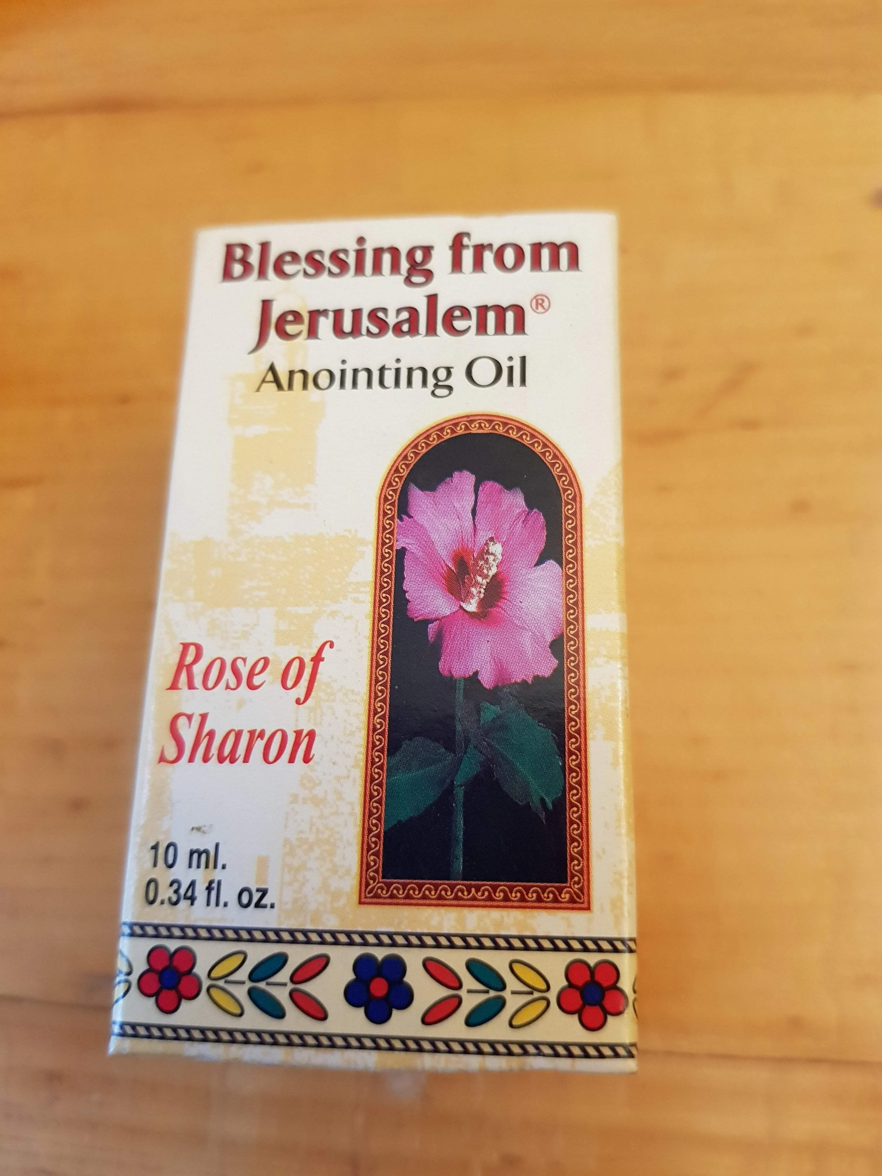 Rose of Sharon Anointing Oil with Biblical Spices 10ml