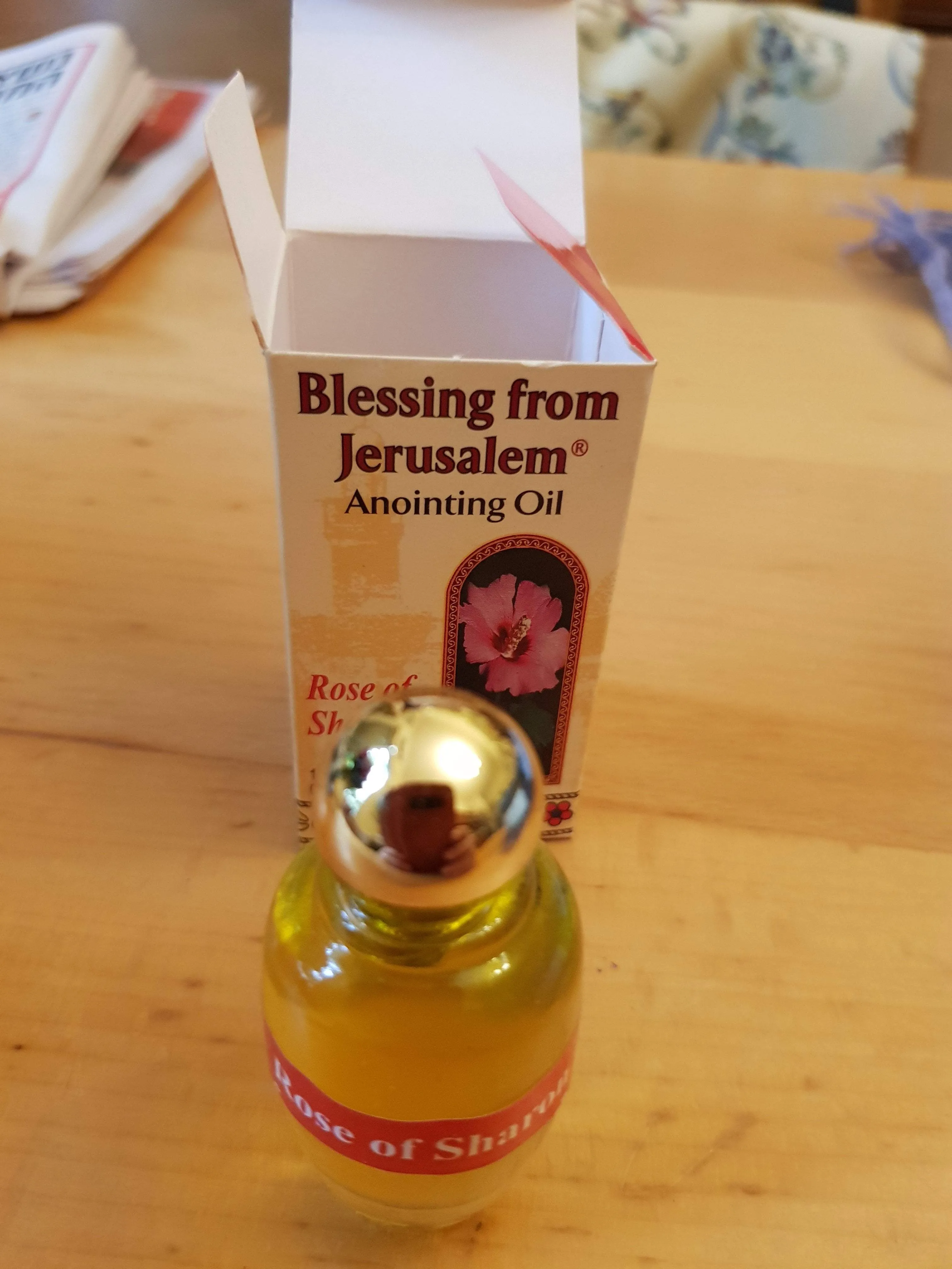 Rose of Sharon Anointing Oil with Biblical Spices 10ml