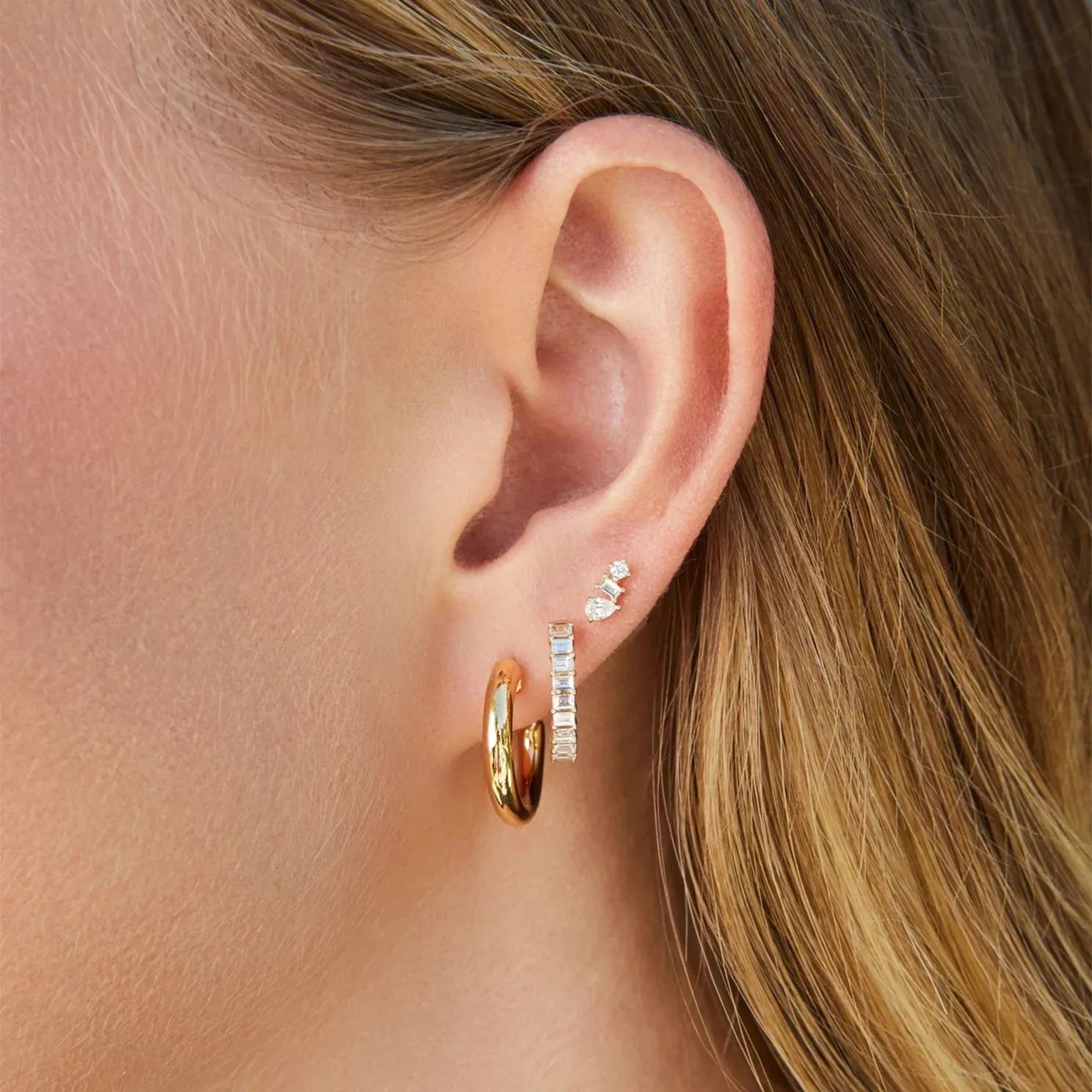 Sasha Hoop Earrings