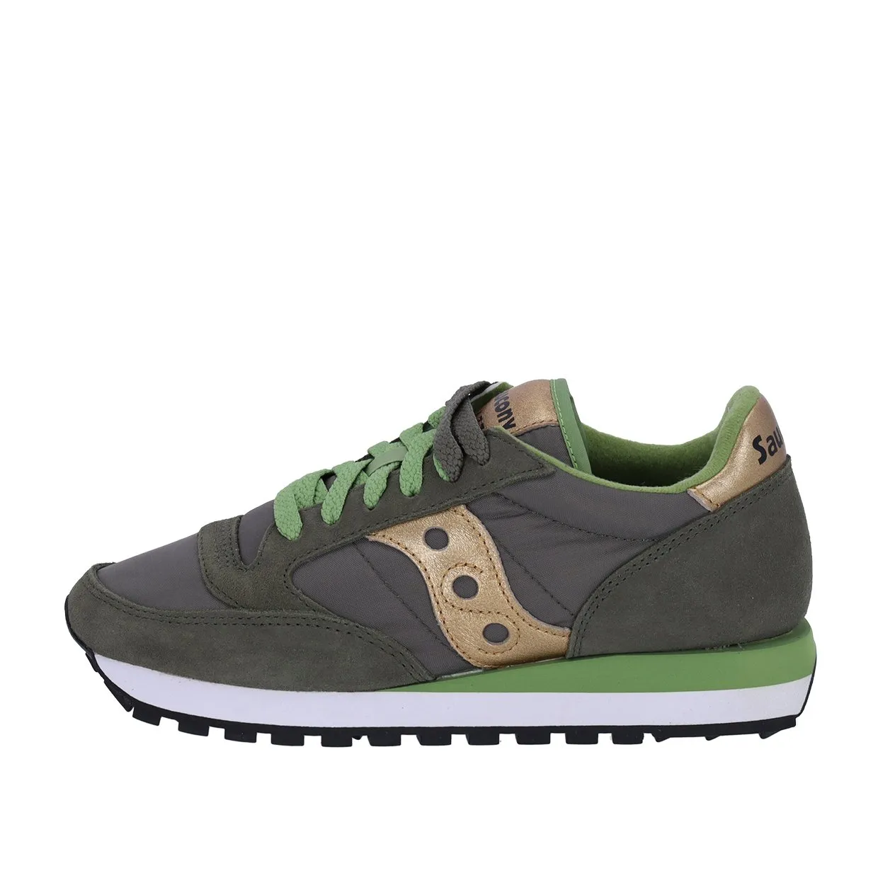 Sneakers Donna Saucony Jazz Original Verde / Oro