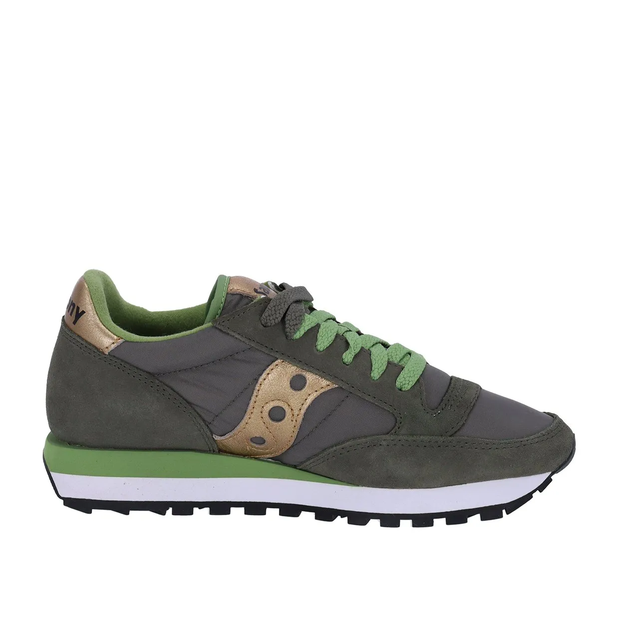 Sneakers Donna Saucony Jazz Original Verde / Oro