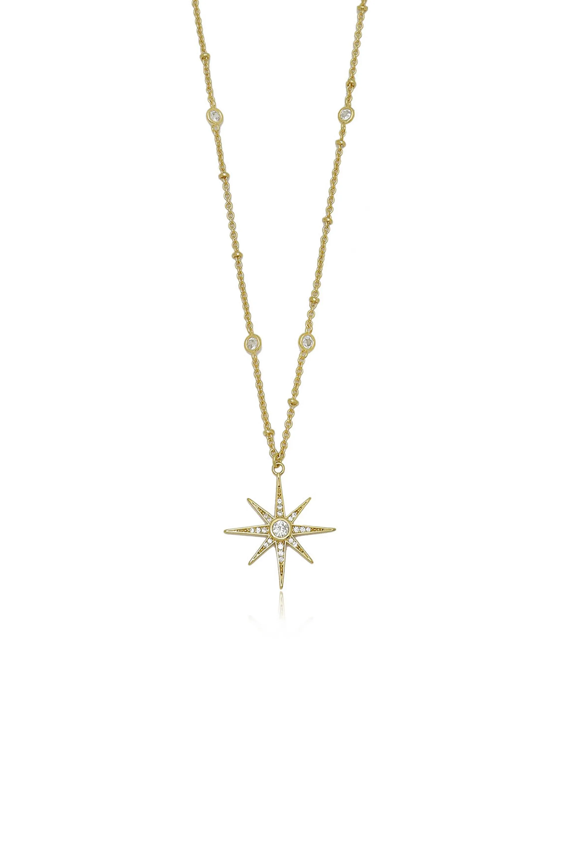 Starburst Pendant Necklace