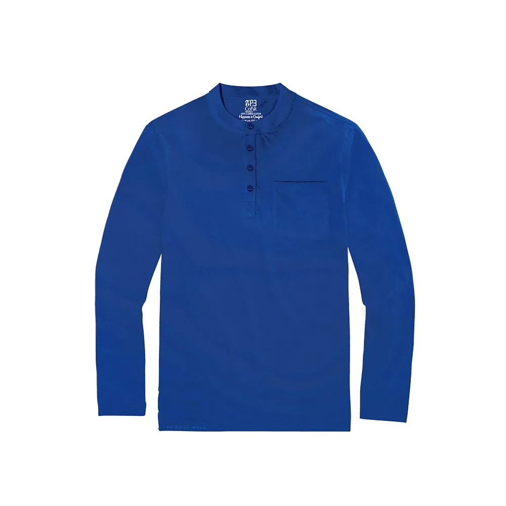 The Consolatio Mandarin Cuffed Henley