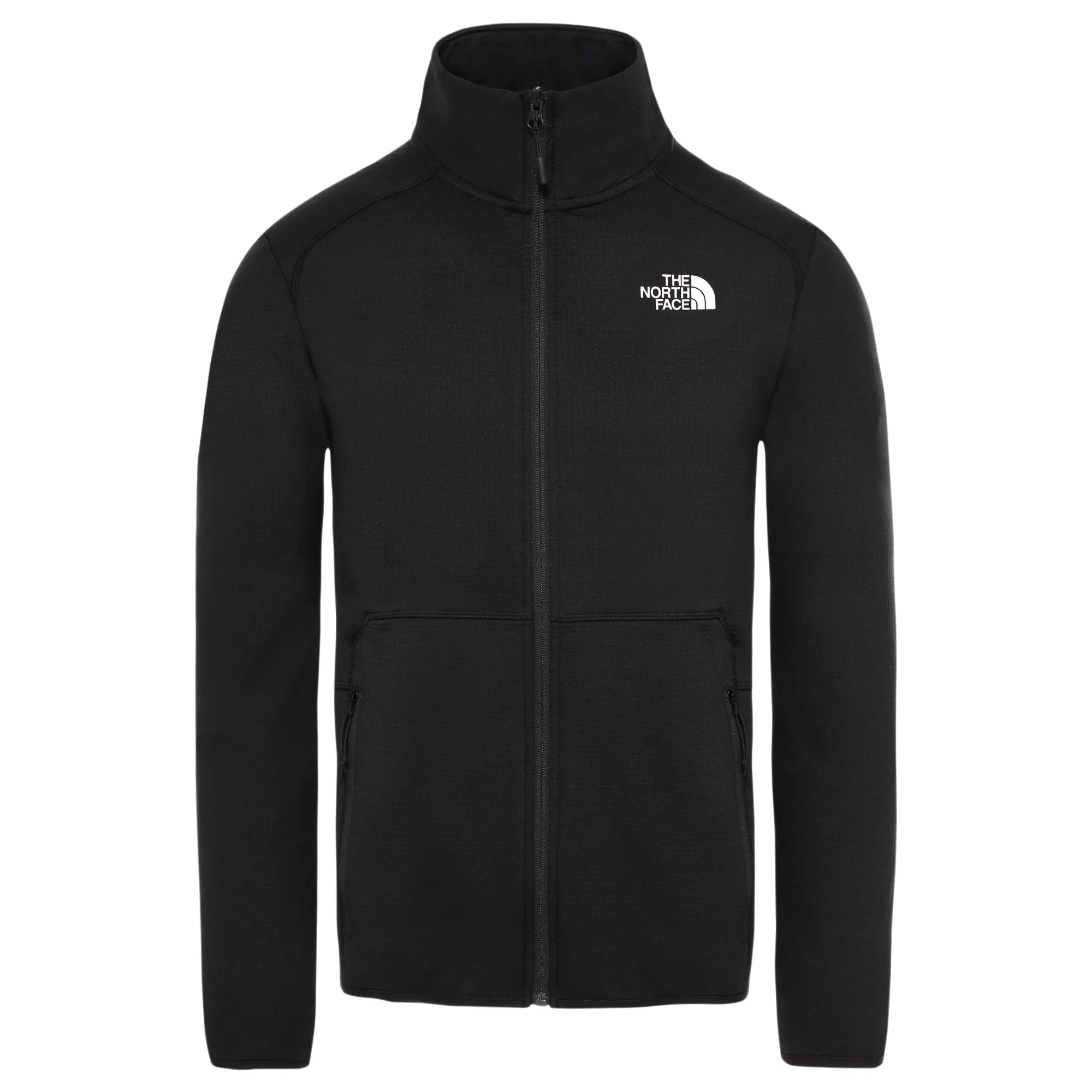 The North Face Men’s Quest Full Zip Stretch Fleece (Black)