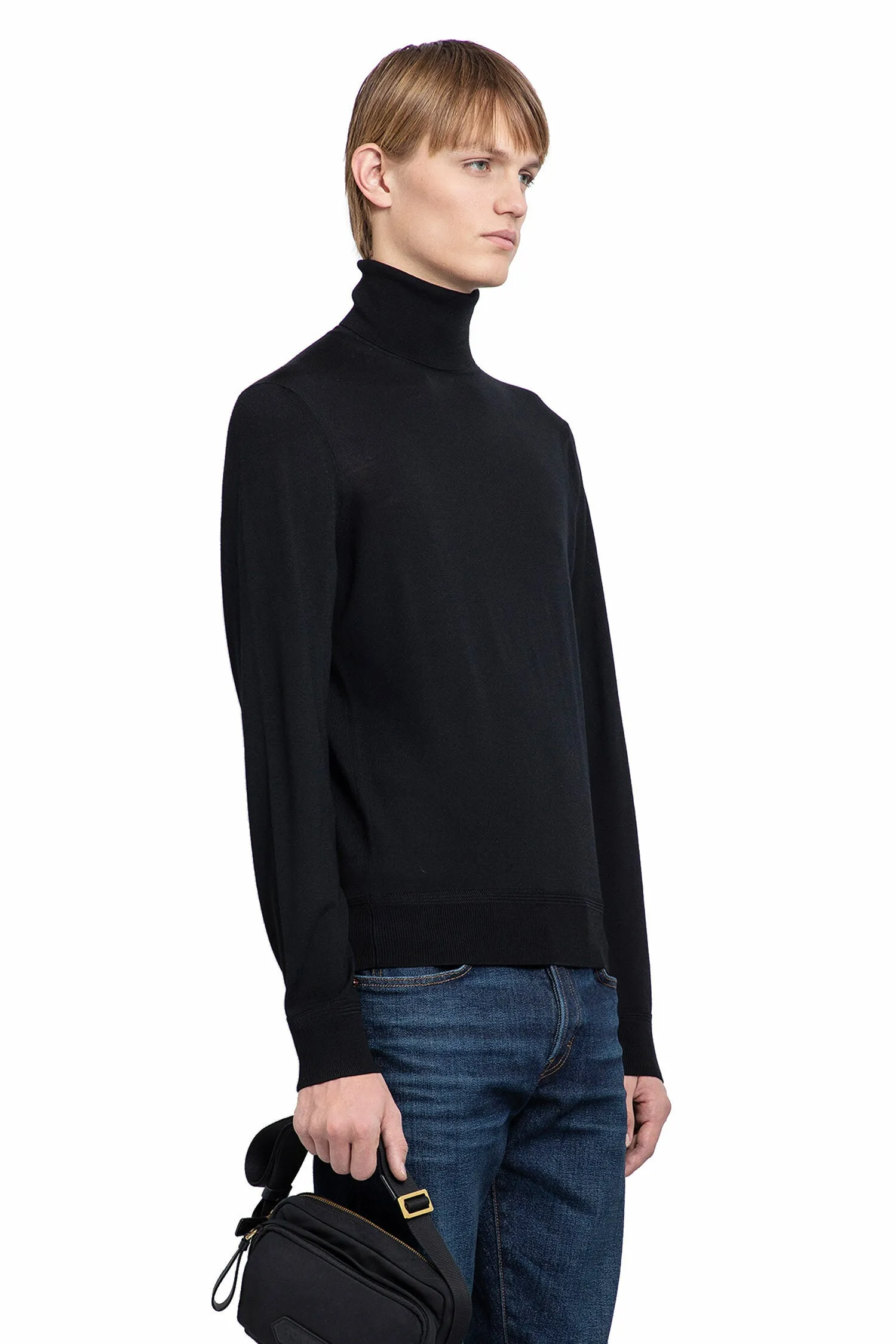 TOM FORD MAN BLACK KNITWEAR