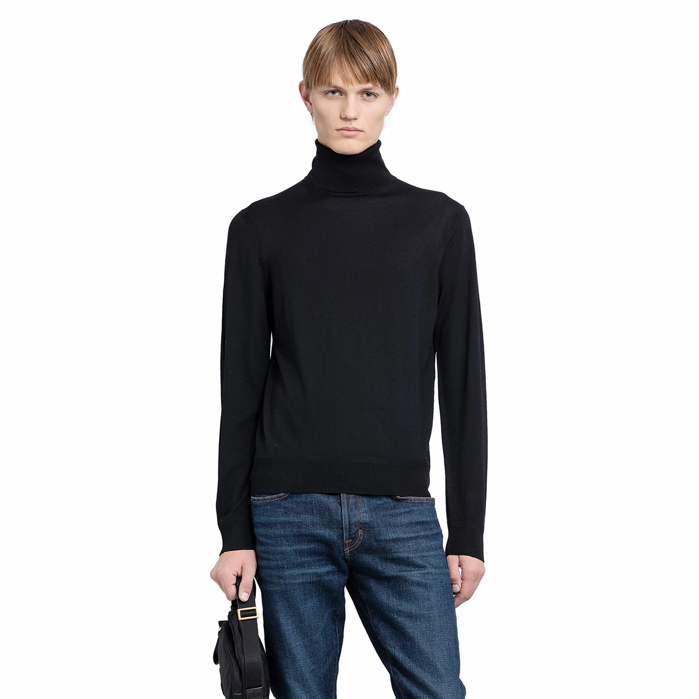 TOM FORD MAN BLACK KNITWEAR