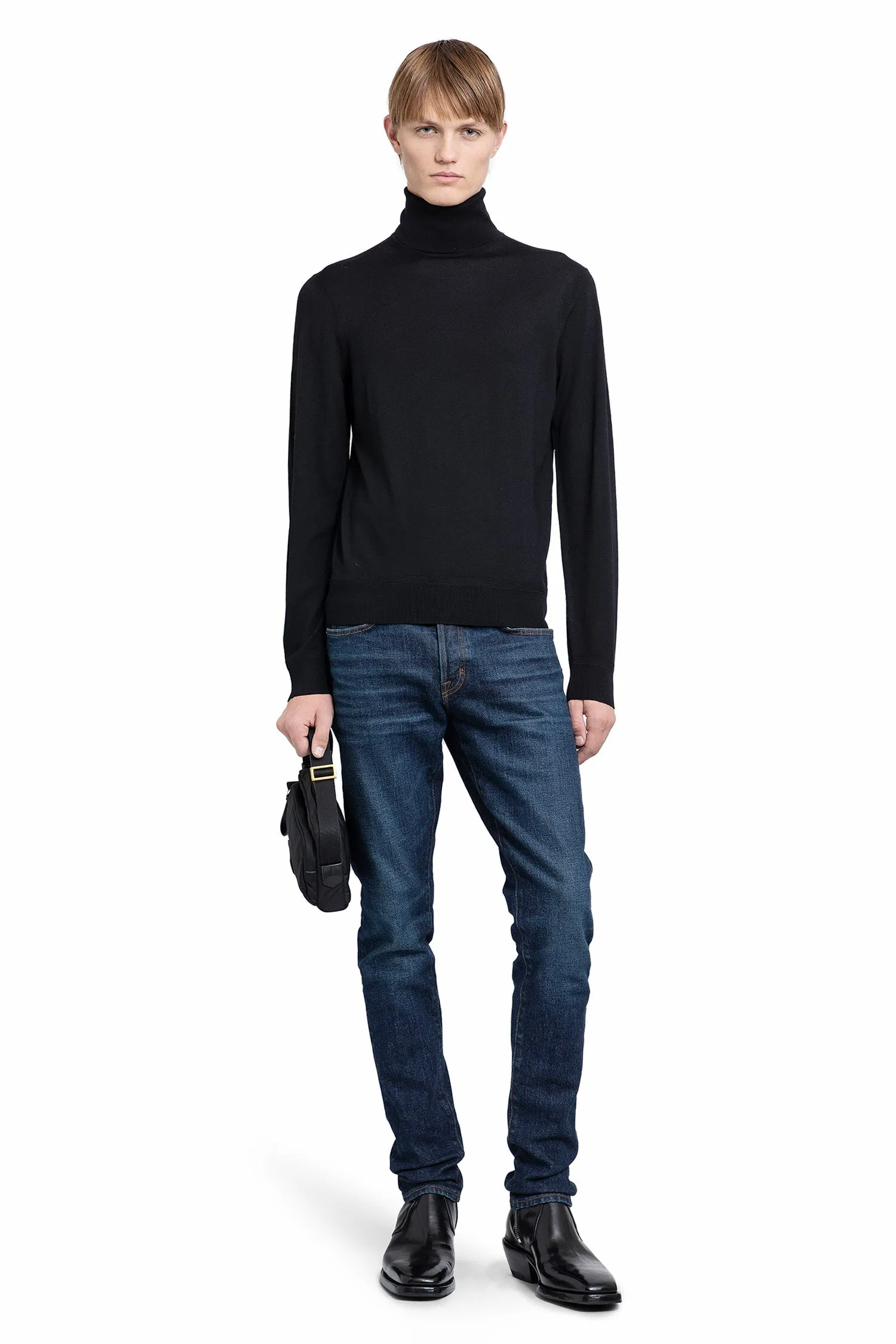 TOM FORD MAN BLACK KNITWEAR