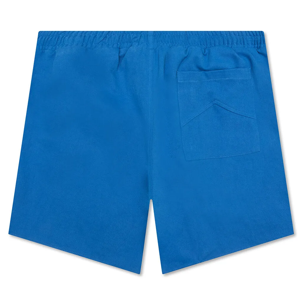 Tonal Logo Short - Electric Blue