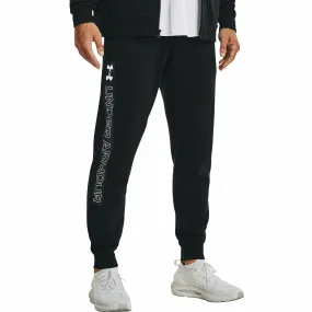 Under Armour Rival Fleece Graphic Mens Training Joggers - Black