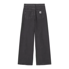 W' JANE PANT BLACK HEAVY STONE WASH