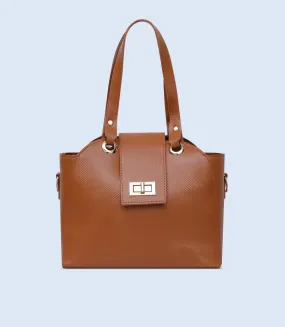 WB2520-TAN-Women Shoulder Bag