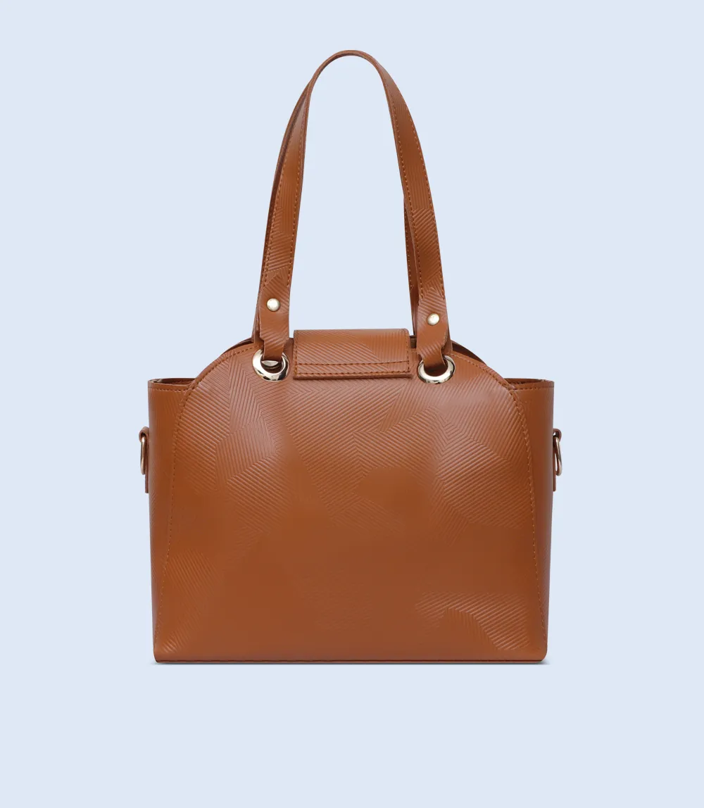 WB2520-TAN-Women Shoulder Bag